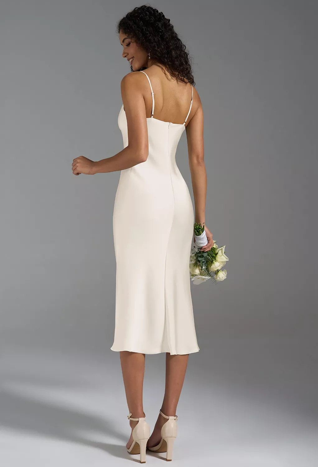 AW Alanna Ivory  Cocktail Wedding Guest Dresses
